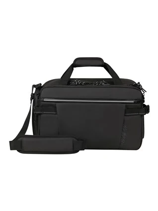 Borsone In Nylon Multiuso 3-in-1: Zaino, Borsa Da Viaggio E Messenger - Leggero, Impermeabile, Nero