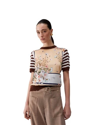 T-Shirt Donna Manica Lunga Urban Backwoods Iyaman I – Premium Heavy In Puro Cotone - 4