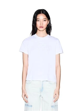 SENSI' T-Shirt Donna Manica Corta Senza Cuciture (Seamless) In Microfibra Traspirante - Stampa Divertente 'Puppes', Made In Italy, Lavabile E Non Stira