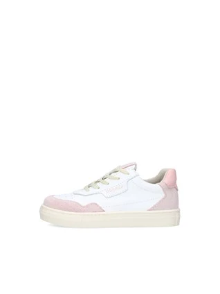 Scarpe Da Ginnastica Basse Primigi Plk 84040 Per Bambine E Ragazze, In Nabuk, Colore Unito, Chiusura A Cappuccio