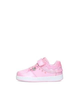 Scarpe Lelli Kelly 308 – LK1800 Bambino Rosa, Chiusura A Strappo, Suola Piatta