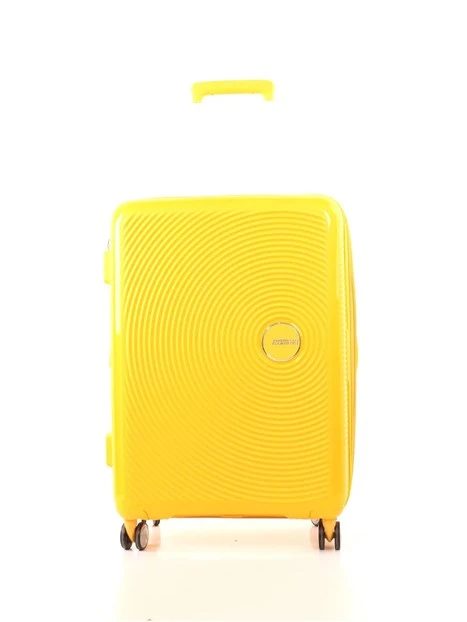 TROLLEY MEDIO RIGIDO SOUNDBOX EXP 67 CM GOLDEN YELLOW