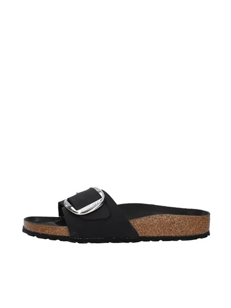 CIABATTE MADRID BIG BUCKLE DONNA NERO