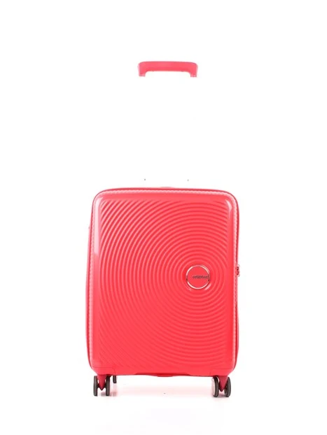 TROLLEY RIGIDO SOUNDBOX EXP 55 CM CORAL RED