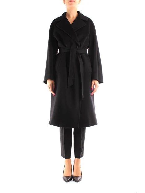 Cappotto doppiopetto a vestaglia