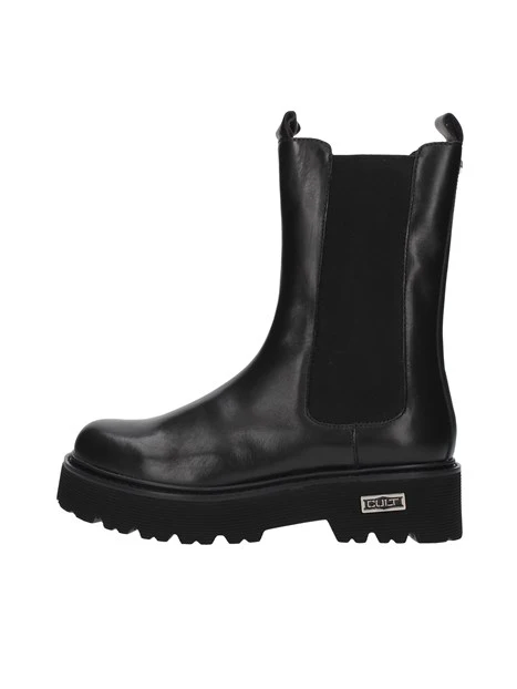 STIVALETTI SLASH 3267 HIGH BEATLE DONNA NERO
