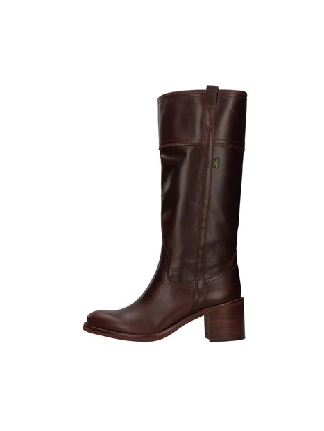 STIVALI IN PELLE DONNA TESTA DI MORO