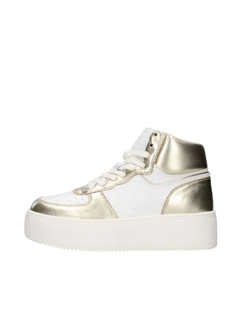 RIVE SNEAKERS DORATE ALTE CON ZEPPA
