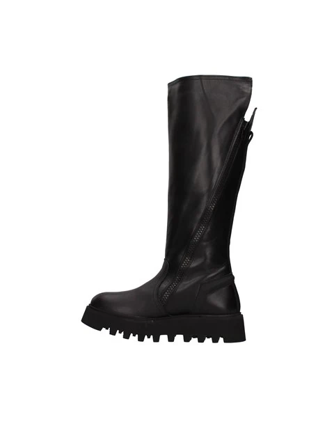 STIVALI CON ZIP DIAGONALE