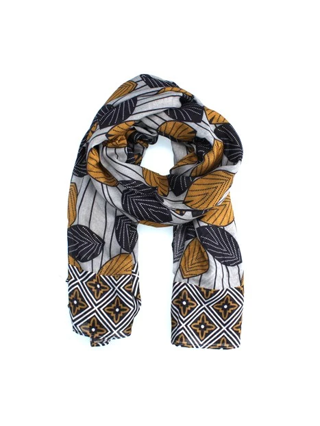 Foulard fantasia geometrica