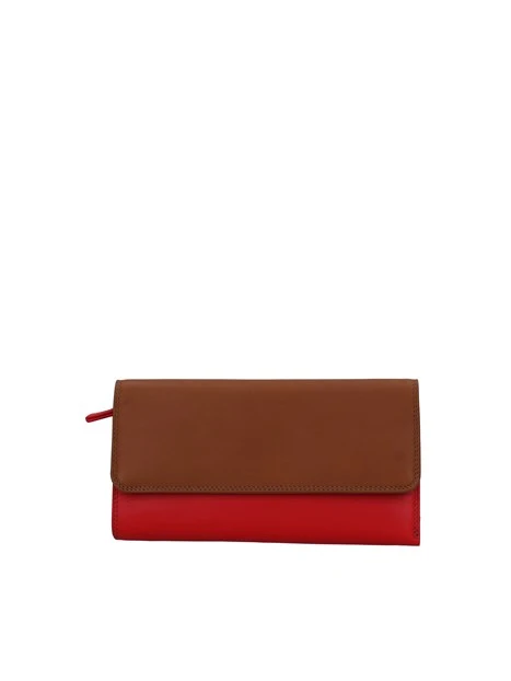 PORTA MONETE TRE SCOMPARTI CON ZIP