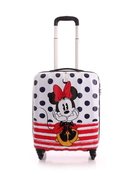 TROLLEY CABINA DISNEY LEGENDS 55 CM ALFATWIST 2.0  MINNIE BLUE DOTS