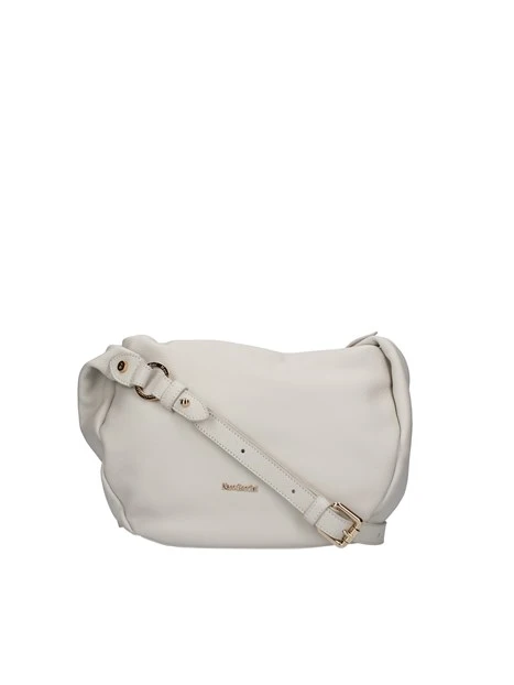 BORSA A SPALLA CON TRACOLLA AMOVIBILE DONNA BIANCO