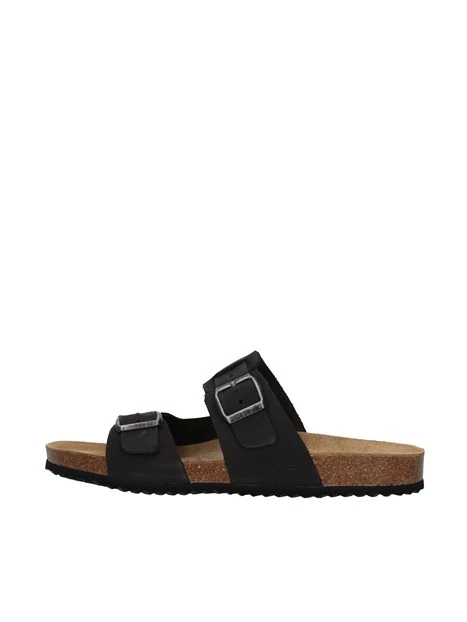 CIABATTE U159VB00032 UOMO NERO