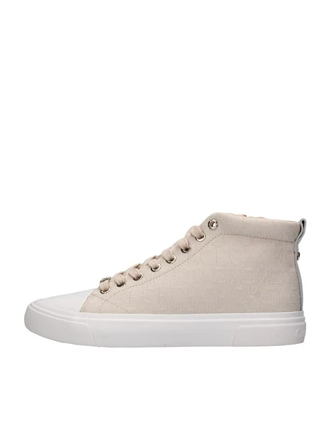 SNEAKERS ALTE LOGO CK CON ZIP