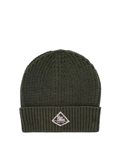 CAPPELLO UNISEX IN MAGLIA DARK ARMY