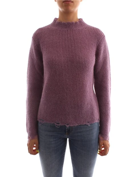 MAGLIA GIROCOLLO IN MOHAIR COSTA INGLESE