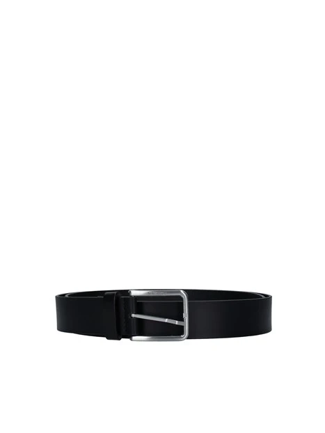 CINTURA CON FIBBIA UOMO NERO