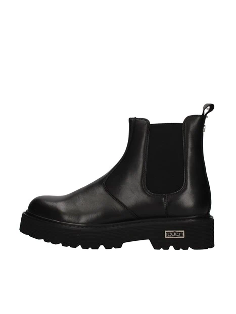 STIVALETTI IN PELLE SLASH 3193 UOMO NERO
