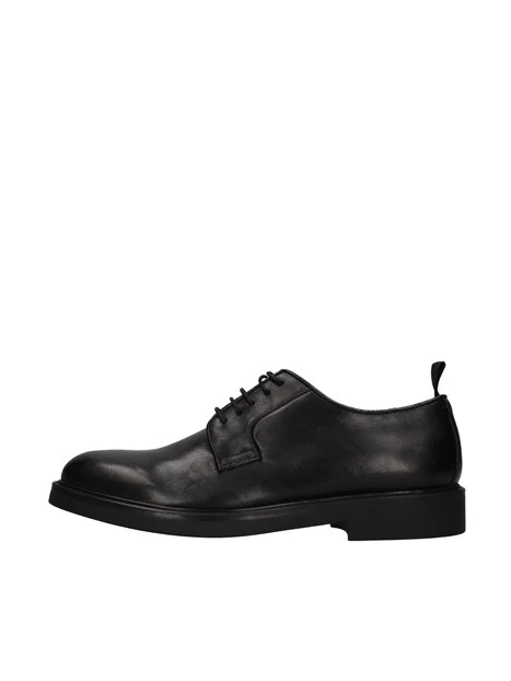 STRINGATE DERBY IN PELLE