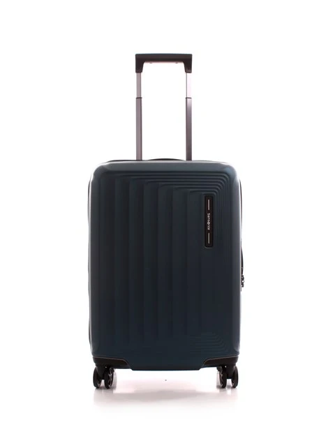 TROLLEY CABINA NUON EXP 55 CM MATT PETROL BLUE