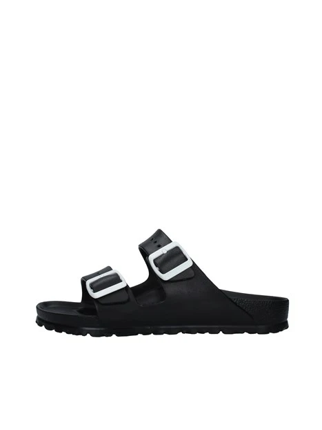 SANDALI CON FIBBIE ARIZONA DONNA NERO