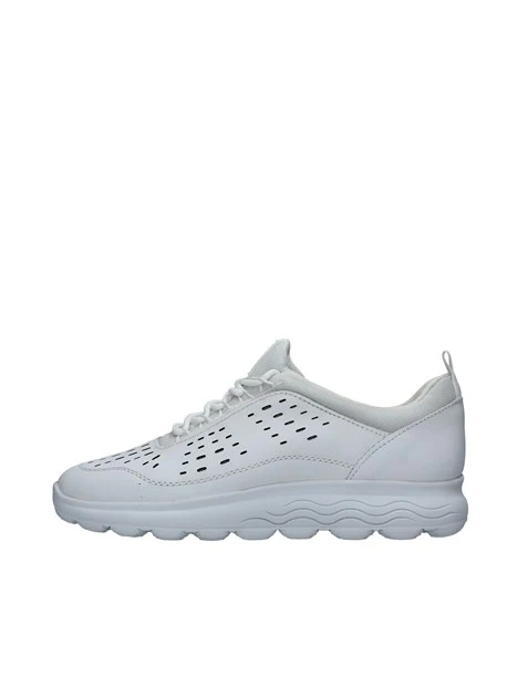 SNEAKERS BASSE TRAFORATE SPHERICA DONNA BIANCO