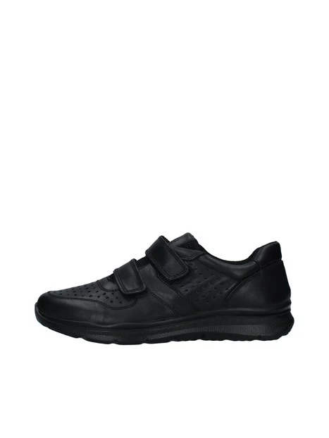 SNEAKERS CON STRAPPI UOMO NERO