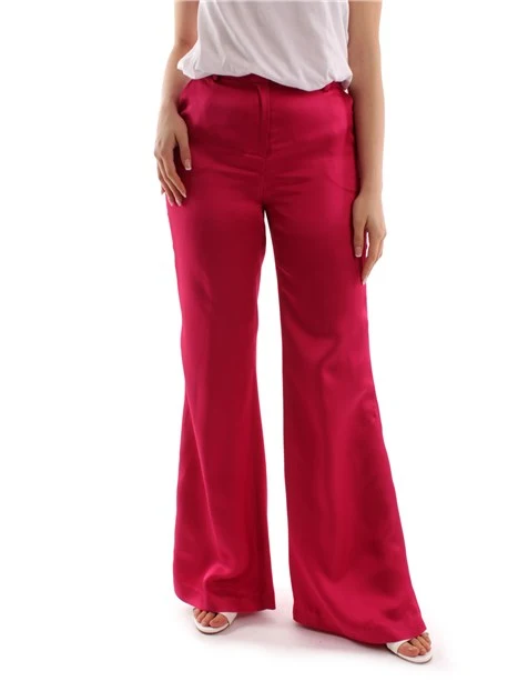 PANTALONE PALAZZO AMPIO DONNA FUCSIA