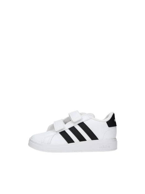 SNEAKERS GRAND COURT CON STRAPPO BAMBINO BIANCO