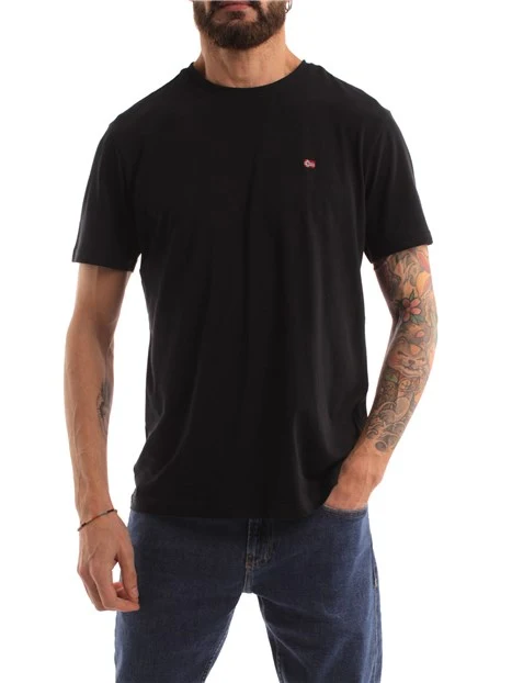 T-SHIRT MANICHE CORTE SALIS UOMO NERO