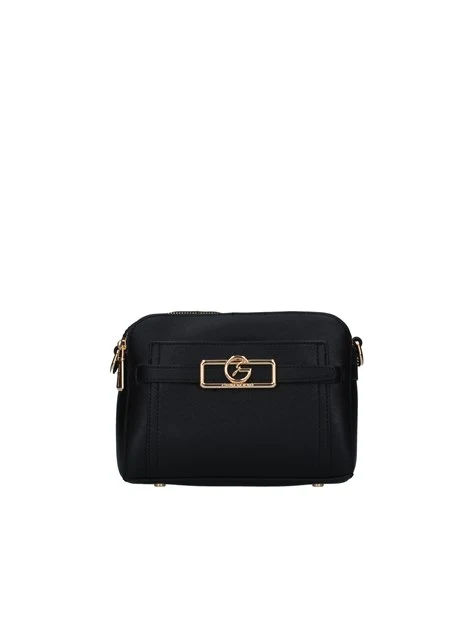 BORSA A TRACOLLA LADY SQUARED IN ECOPELLE DONNA NERO