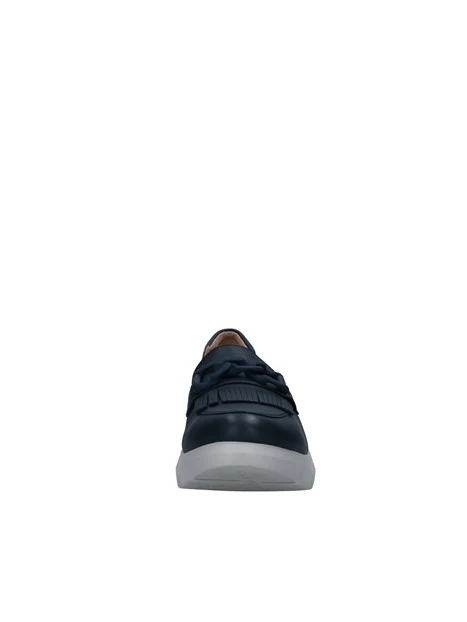 Stonefly Mocassini Donna Paseo Nappa Ocean Blue – Pelle Blu Con Elastici, Zeppa 4 Cm, Fodera Tessuto, Collezione Primavera Estate 2026