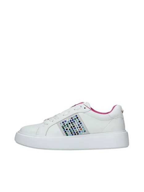 SNEAKERS CON INSERTI COLORATI PRIMULA DONNA BIANCO