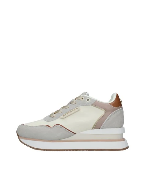 SNEAKERS MULTICOLORE CON LOGO MARGHE DONNA BEIGE