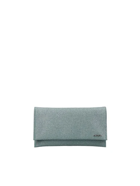 POCHETTE PICCOLA GLITTERATA DONNA VERDE