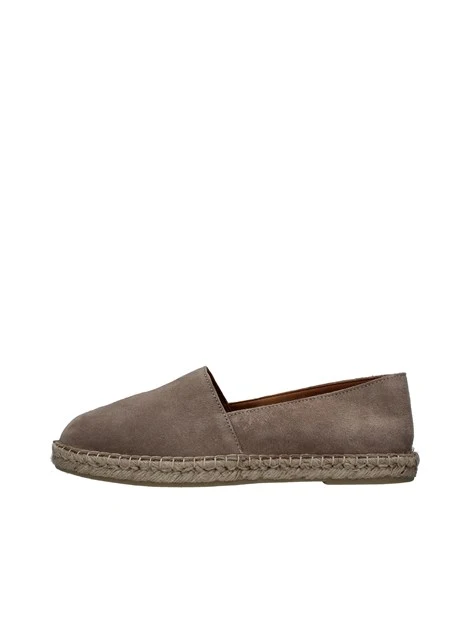 ESPADRILLAS IN CAMOSCIO TINTA UNITA UOMO BEIGE