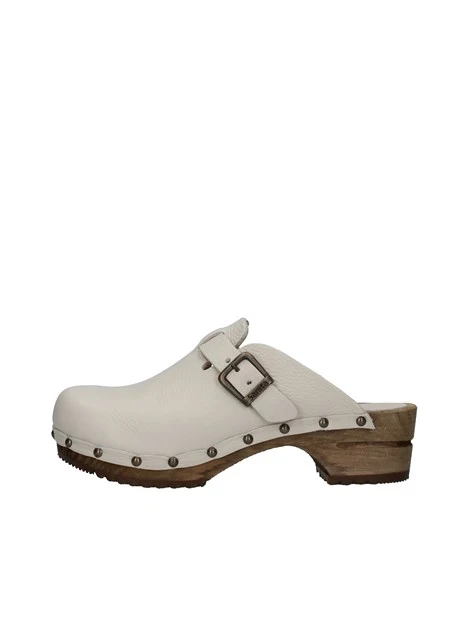 SABOT CON BORCHIE WOOD KRISTEL DONNA BIANCO