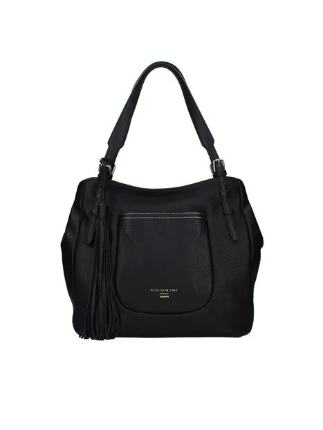 BORSA A SPALLA CON NAPPA LOLA DONNA NERO