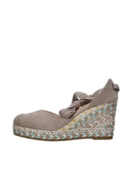 ESPADRILLAS CON ZEPPA COLORATA DONNA BEIGE