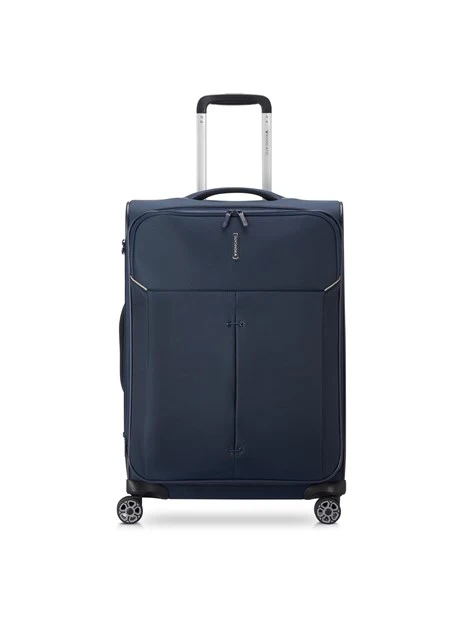 TROLLEY MEDIO MORBIDO IRONIK 2.0 EXP 65 CM UNISEX BLU NOTTE