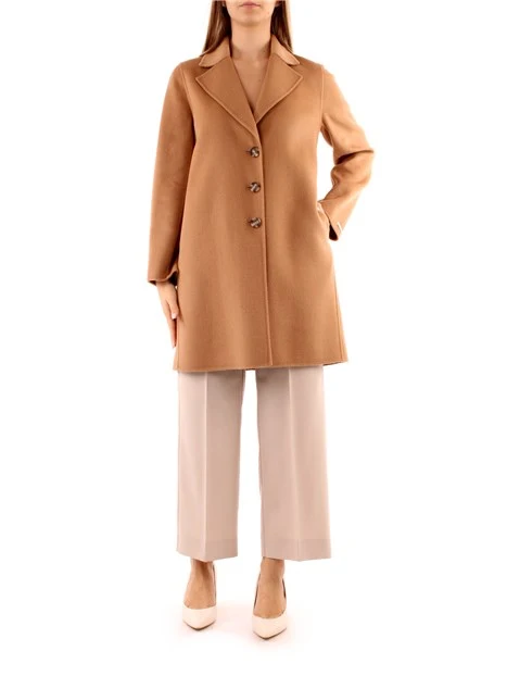 CAPPOTTO LUNGO MONOPETTO DONNA BEIGE