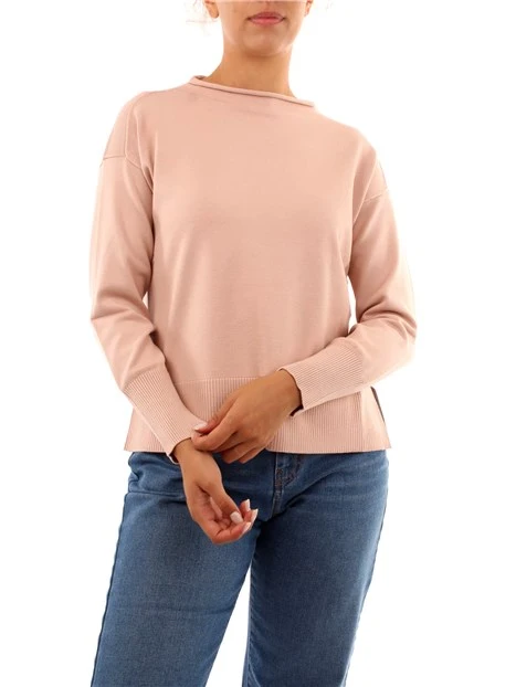 MAGLIA MONOCHROME CON SPACCHI DONNA NUDE