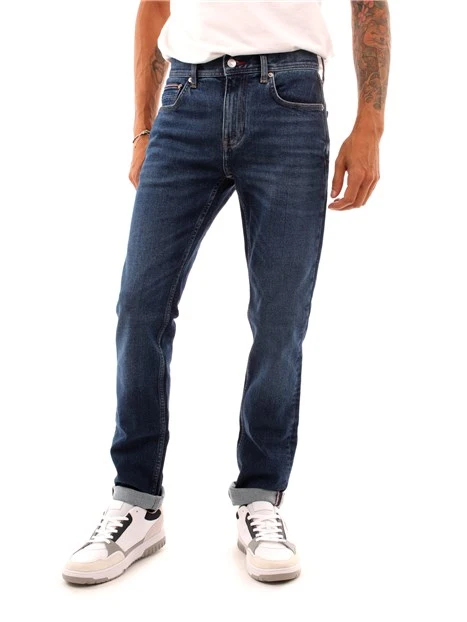 JEANS DRITTI DENTON UOMO INDIGO