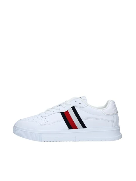 SNEAKERS BASSE SUPERCUP CON LOGO UOMO BIANCO