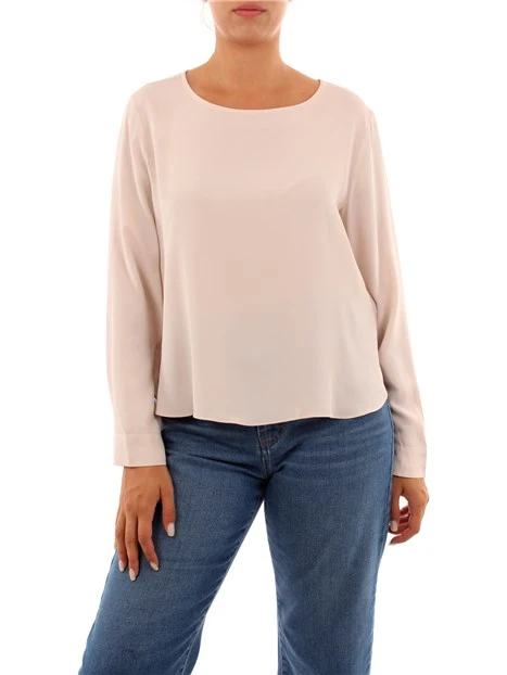 BLUSA IN MISTO SETA DONNA GIALLO