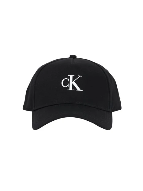 CAPPELLO CON LOGO CK UNISEX NERO