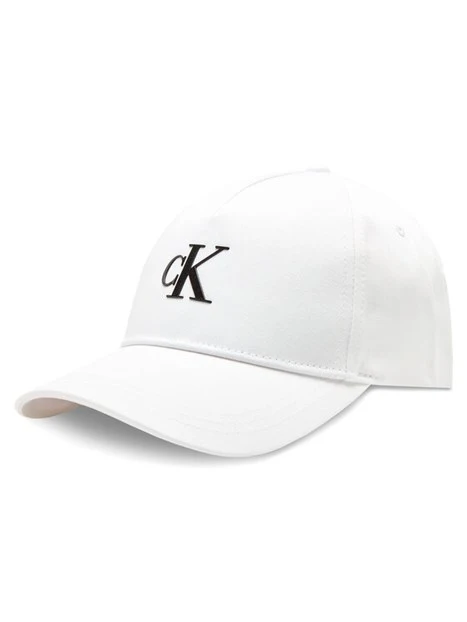 CAPPELLO CON LOGO CK UNISEX BIANCO