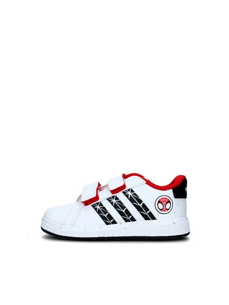 SNEAKERS GRAND COURT UOMO RAGNO CON STRAPPI BAMBINO BIANCO