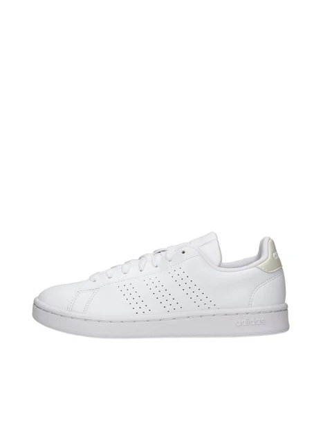 SNEAKERS BASSE ADVANTAGE IN ECOPELLE DONNA BIANCO